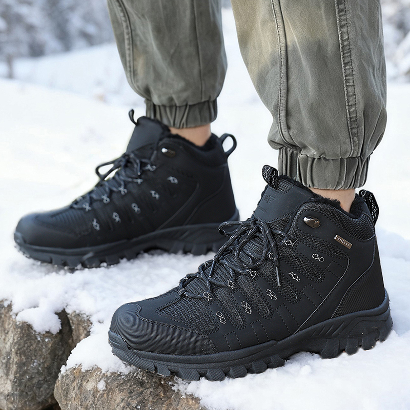Winter Men's Boots Warm Plush  - Men'S Shoes Dockers avaliação e preço