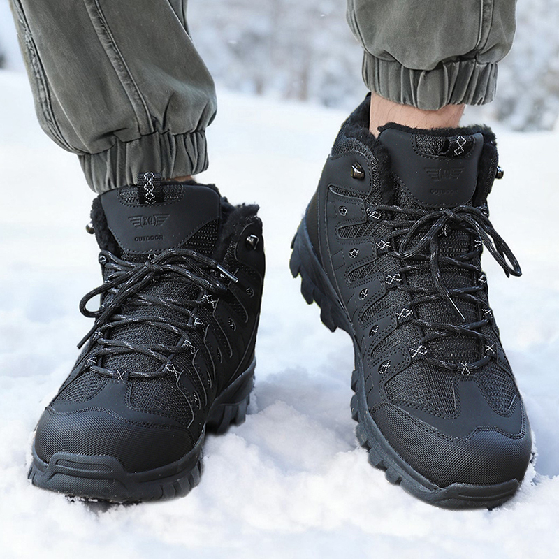 Winter Men's Boots Warm Plush  - Men'S Shoes Dockers avaliação e preço