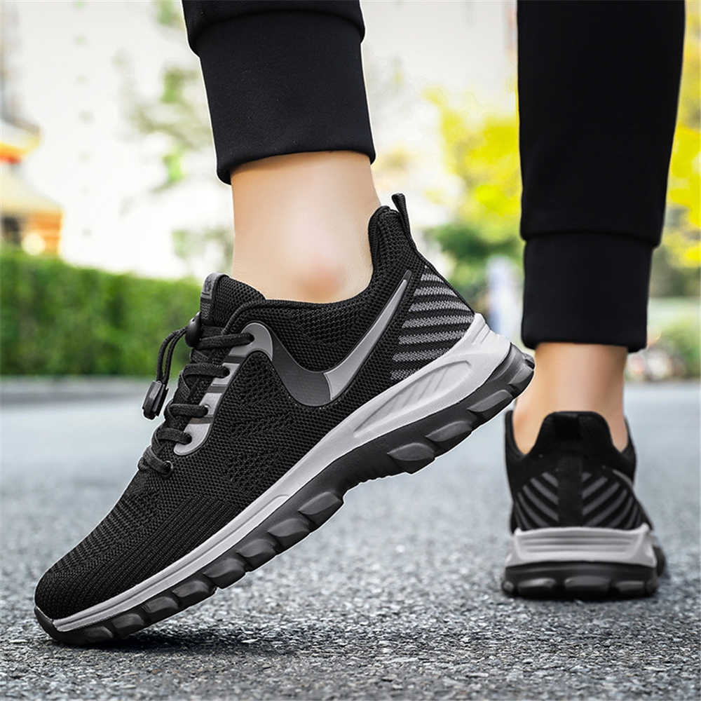 Knit Non-slip Sneakers Man 45  - Men'S Shoes Casual Sneakers avaliação e preço