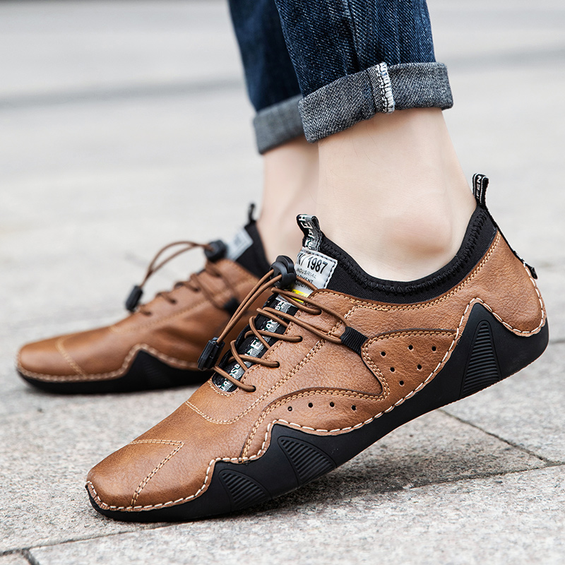 Leather Casual Sneakers for Me - Men Shoes Zegna avaliação e preço