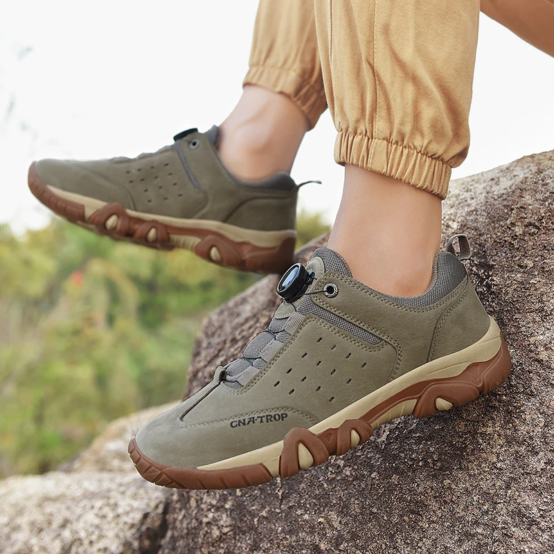 Rotating Lace Buckle Hiking Sh - Men Shoes Zegna avaliação e preço