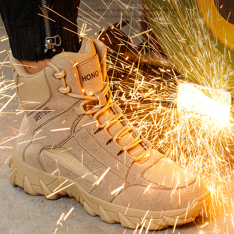Anti scalding Welding boots Pu - Men Shoes H&M avaliação e preço