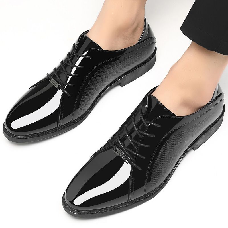 Bright Upper Black Social Shoe - Men Shoes On Clearance avaliação e preço