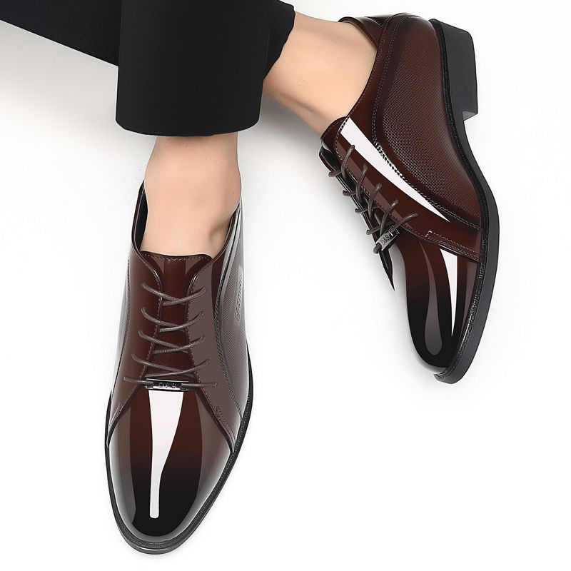 Bright Upper Black Social Shoe - Men Shoes On Clearance avaliação e preço