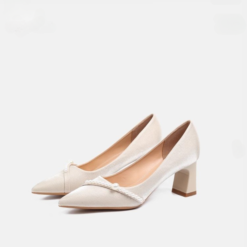 Elegant Pearl Embellished Poin - Men Shoes H&M avaliação e preço