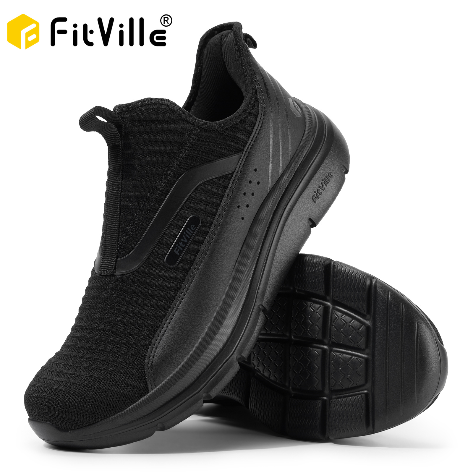 Fitville Wide Men's Shoes Fitn - Men Shoes Size Chart avaliação e preço