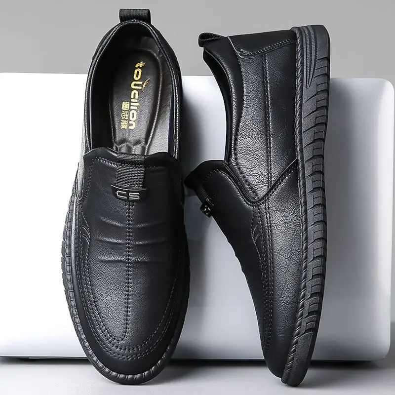 Slip-on Man Casual Shoe Round  - Men Shoes On Clearance avaliação e preço