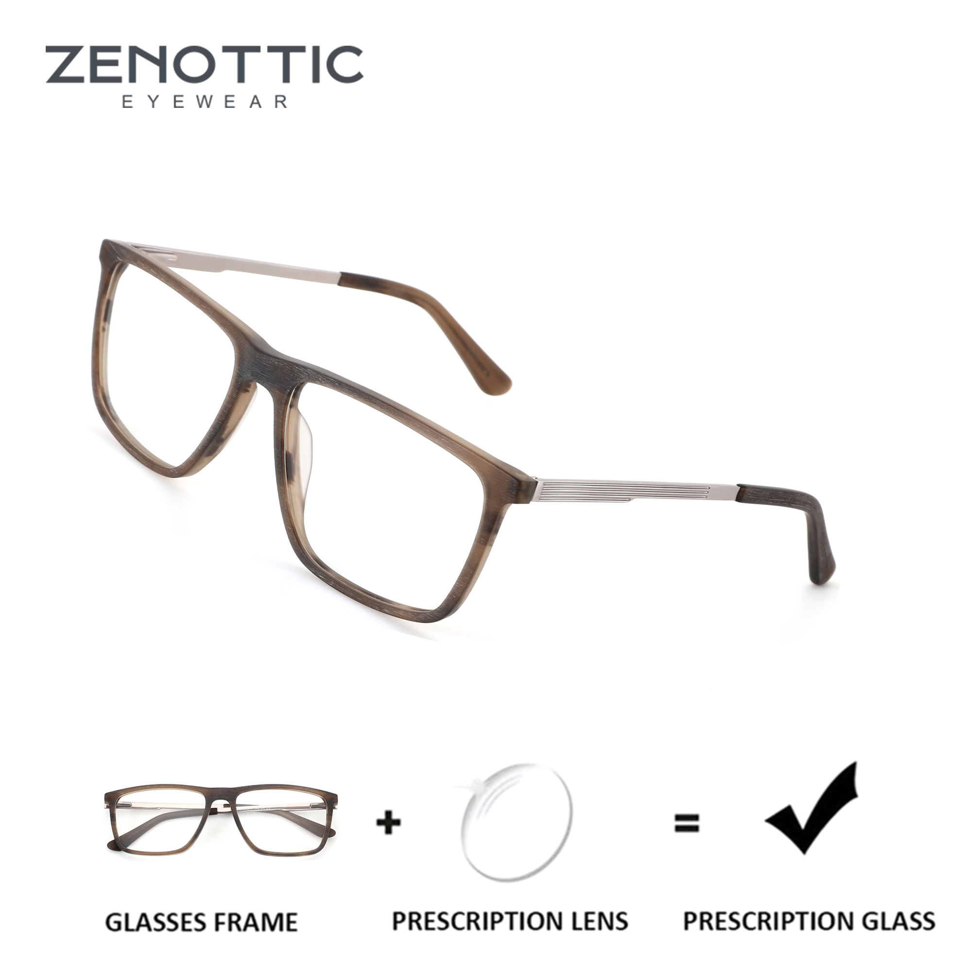 ZENOTTIC (L Size) Retro Acetat - Men Shoes Zegna avaliação e preço