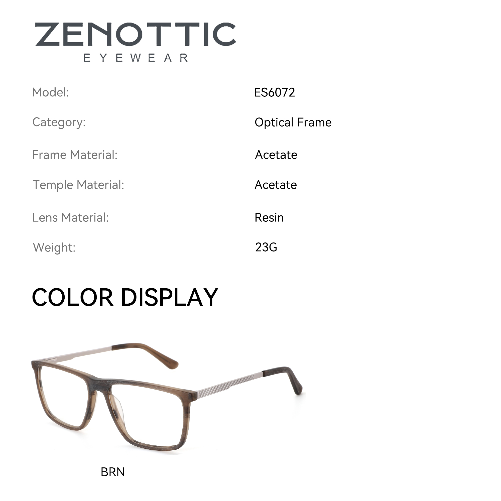 ZENOTTIC (L Size) Retro Acetat - Men Shoes Zegna avaliação e preço