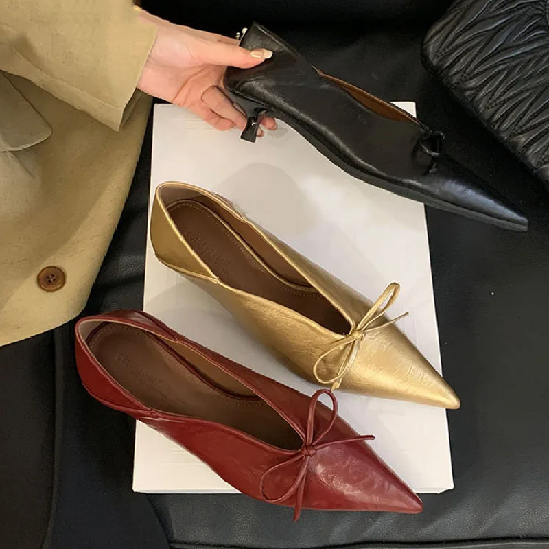 New Designer Pointed Toe Low H - Dress Shoe Pointed avaliação e preço