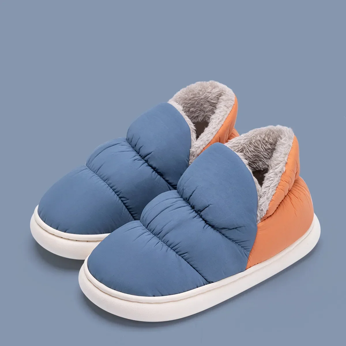 Women Men Slippers Winter Down - Men'S Shoes Comfort avaliação e preço