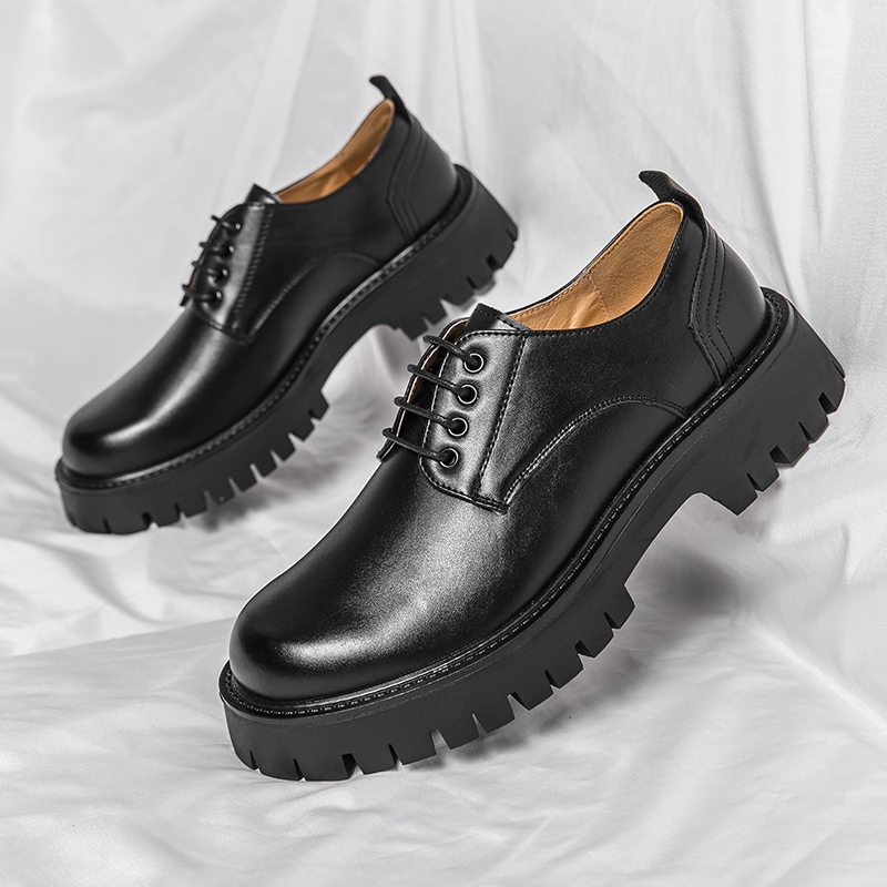 Platform Male Big Head Leather - Men Shoes Louboutin avaliação e preço