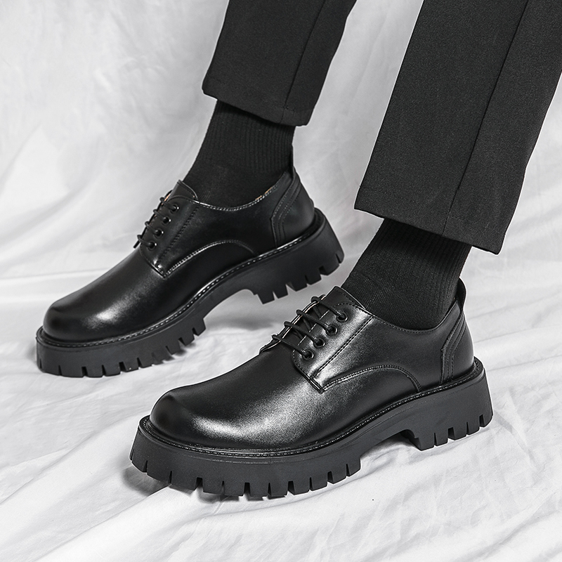 Platform Male Big Head Leather - Men Shoes Louboutin avaliação e preço