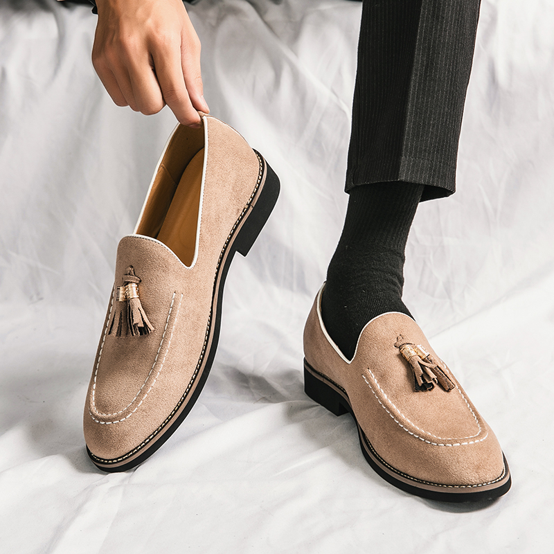 Italian Brand Cowhide Suede Po - Men Shoes Louboutin avaliação e preço