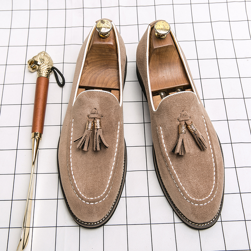 Italian Brand Cowhide Suede Po - Men Shoes Louboutin avaliação e preço