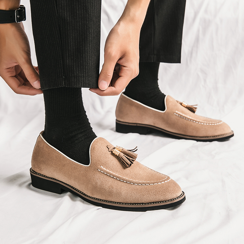 Italian Brand Cowhide Suede Po - Men Shoes Louboutin avaliação e preço