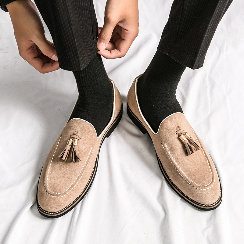 Italian Brand Cowhide Suede Po - Men Shoes Louboutin avaliação e preço