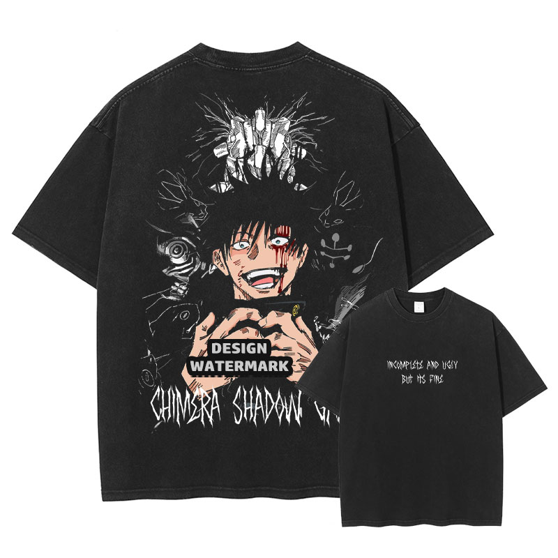 Anime JJK Gojo Saturo T Shirts - Men'S Shoes Xl avaliação e preço