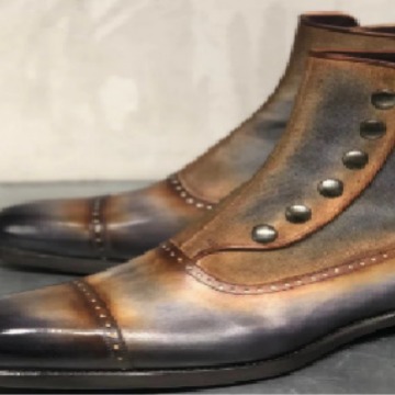 Men's Leather Suede Chelsea Bo - Men'S Shoes Dockers avaliação e preço