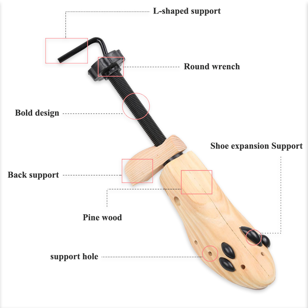 Fits Fixed Shoe Stretcher Wood - Men Shoes Eid avaliação e preço