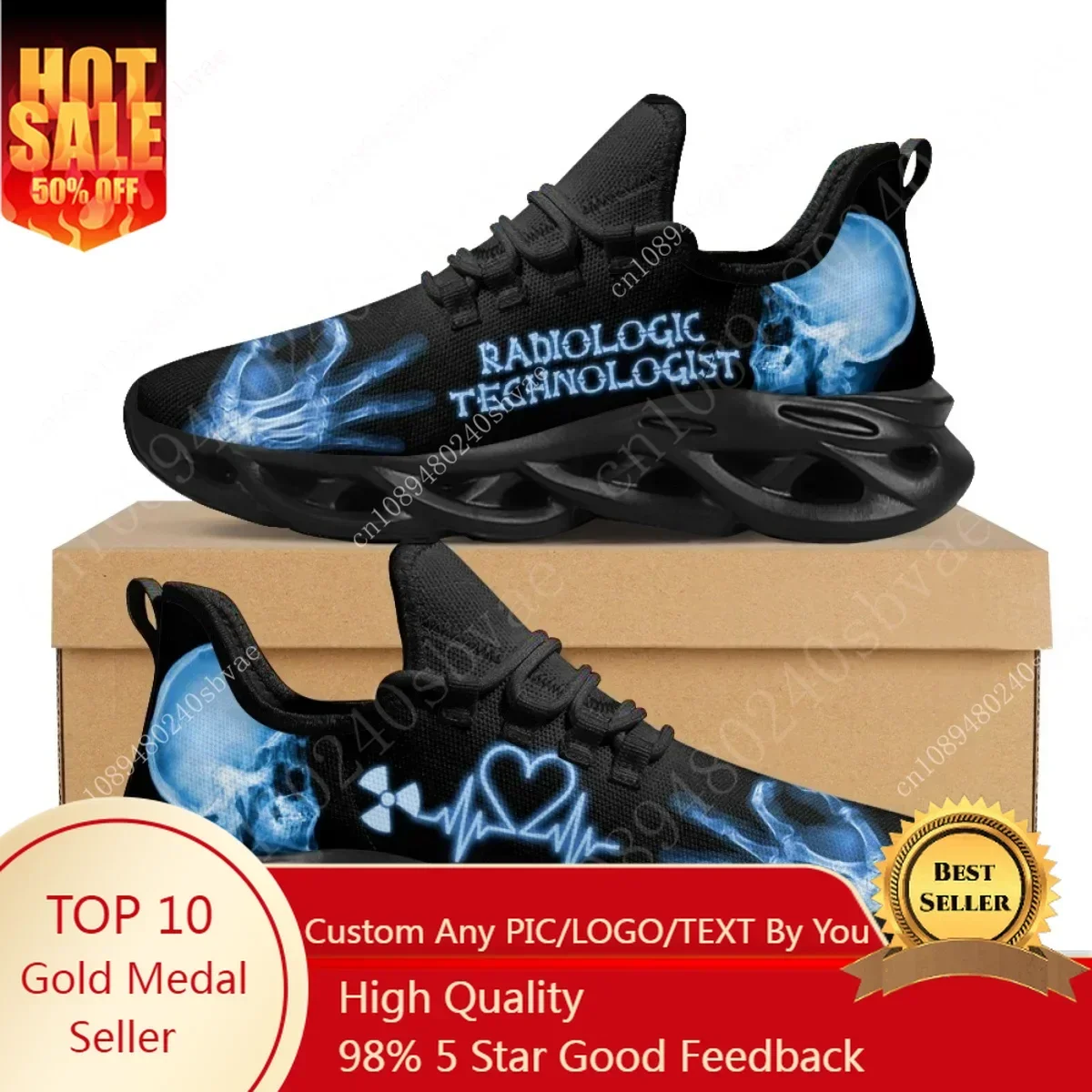 Radiologic Technologist Sneake - Men'S Shoes Casual Sneakers avaliação e preço
