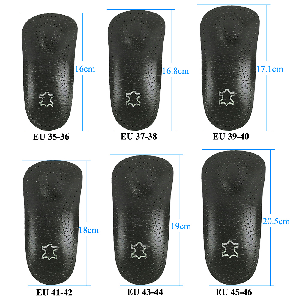 Leather Orthopedic Insoles Ort - Men Shoes Eid avaliação e preço
