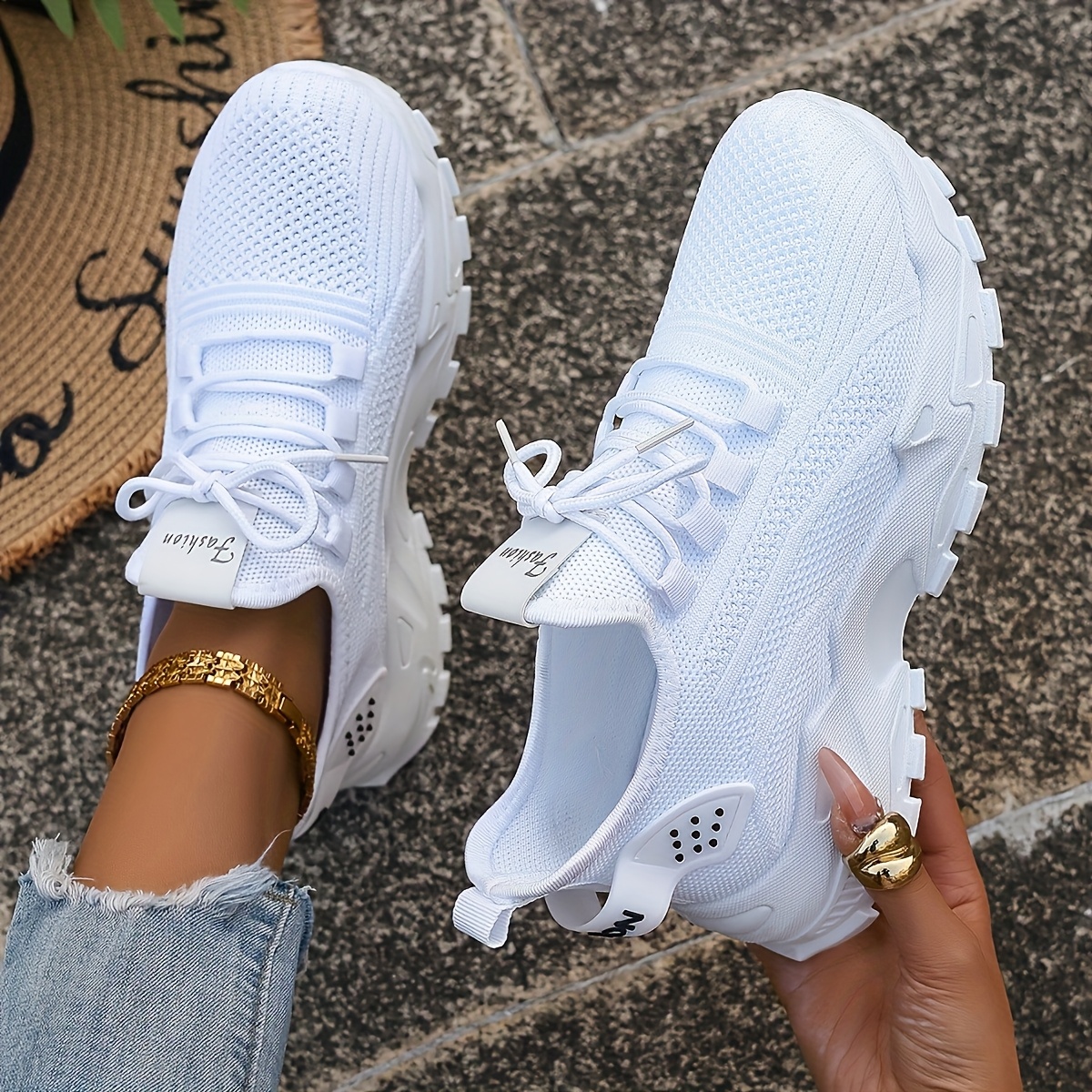 Breathable Knit Sneakers Fashi - Men'S Shoes Dockers avaliação e preço