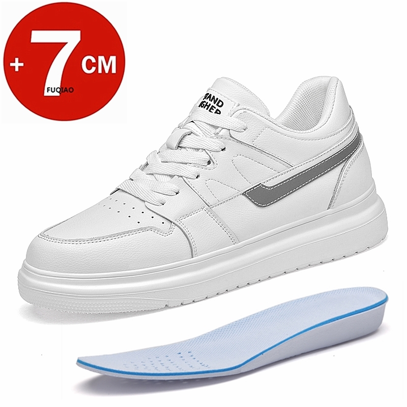 Genuine Leather Men Elevator S - Men Shoes Size Chart avaliação e preço