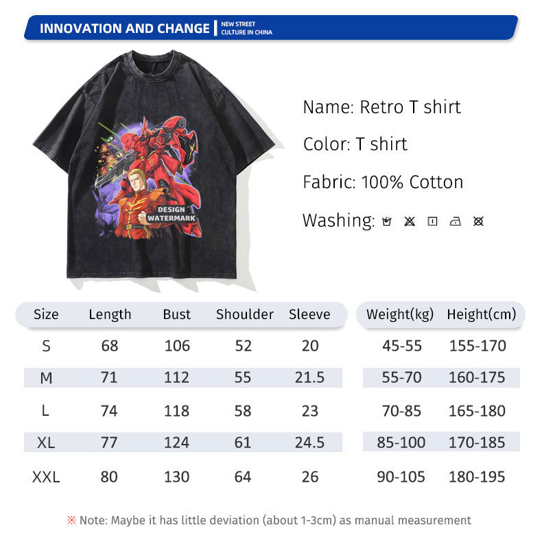 Anime Sazabi Gundam T Shirts M - Men'S Shoes Xl avaliação e preço