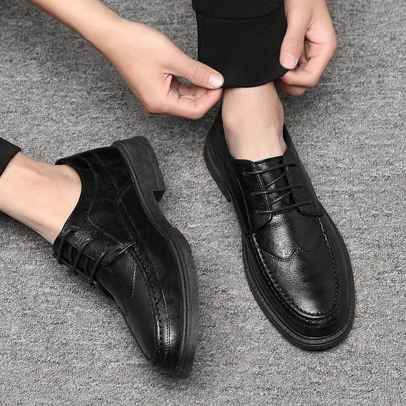 High Quality Leather Men Casua - Men Shoes Louboutin avaliação e preço