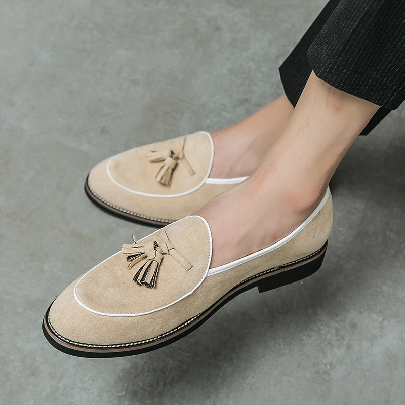 Italian Luxury Brand Suede Men - Men Shoes Louboutin avaliação e preço