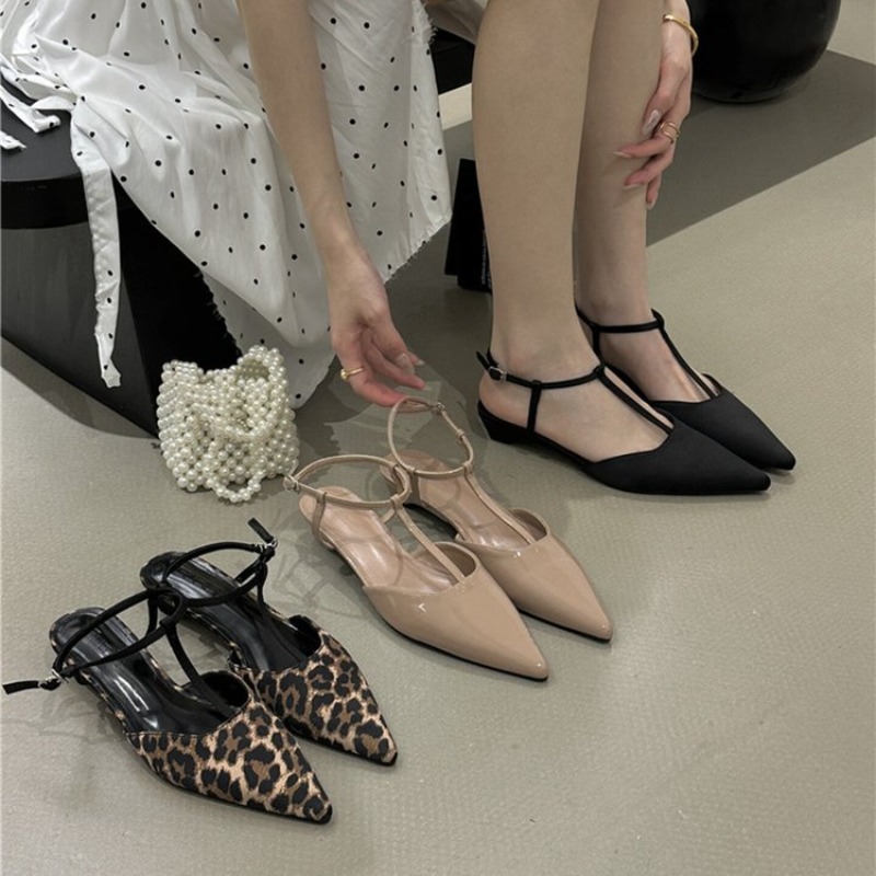 Womens Pointed Toe T-Strap Kit - Dress Shoe Pointed avaliação e preço