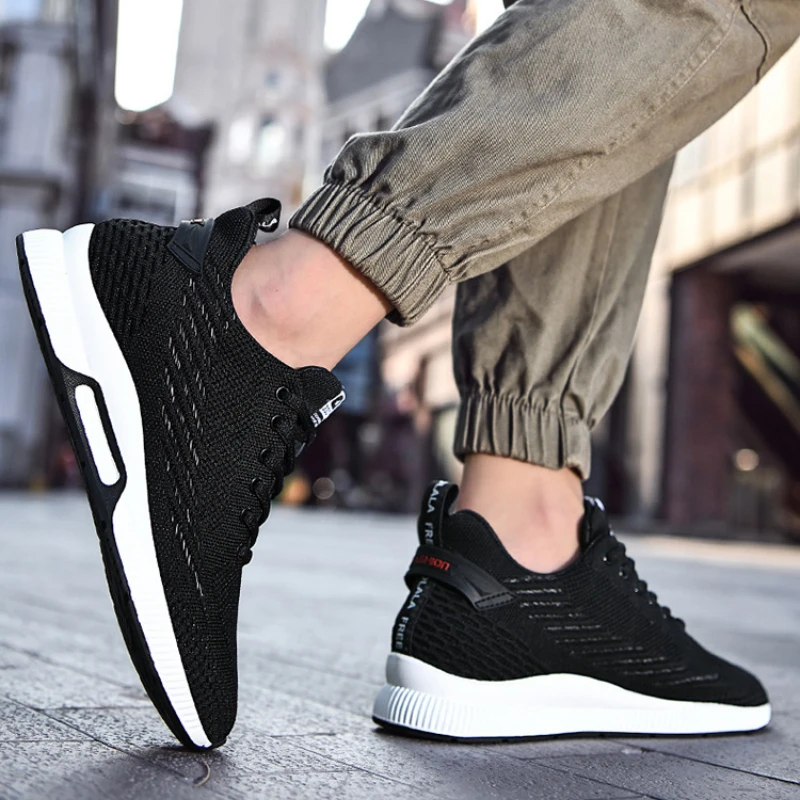Men Sneakers Platform Casual S - Men Shoes Size Chart avaliação e preço