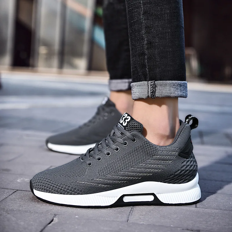 Men Sneakers Platform Casual S - Men Shoes Size Chart avaliação e preço