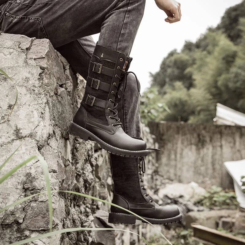 2026 New Men's Shoes Cowboy To - Canvas Sneaker High avaliação e preço