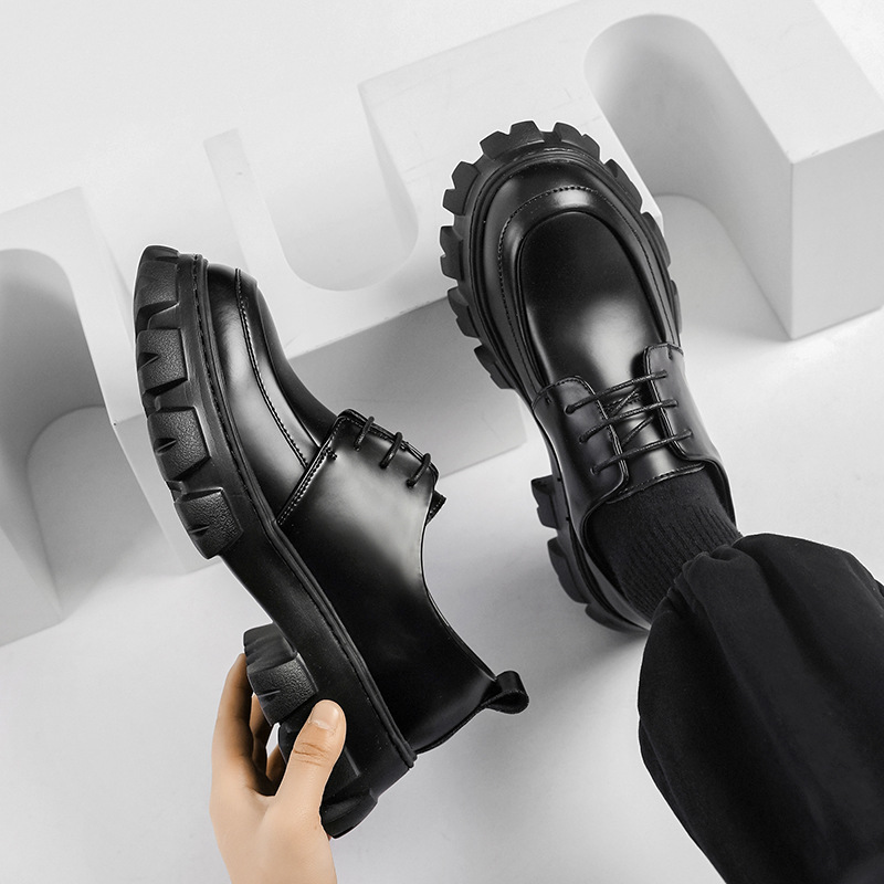Male Leather Shoes Men 2023 Ne - Men Shoes Prada avaliação e preço