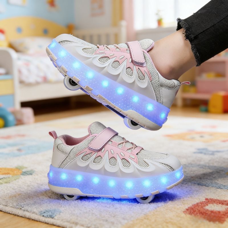 LED-lit roller skates, USB rec - Men Shoes Must Have avaliação e preço