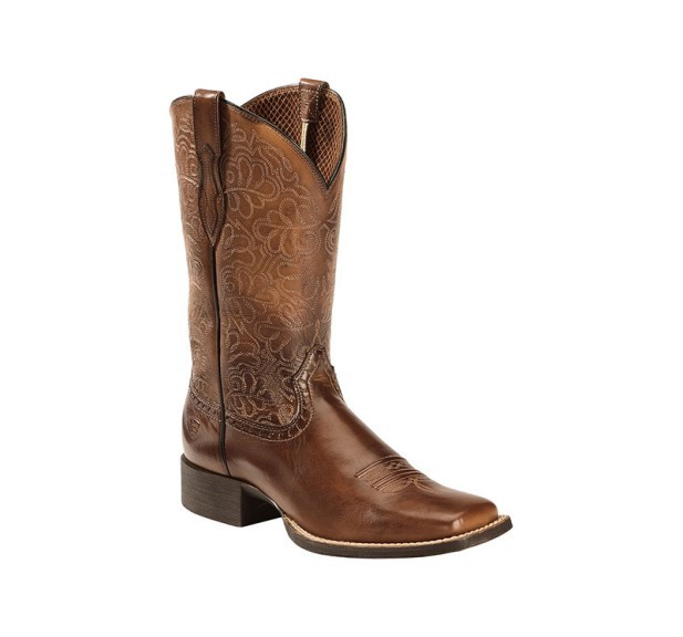 Men's Brown Leather Cowboy Boo - Men Shoes H&M avaliação e preço