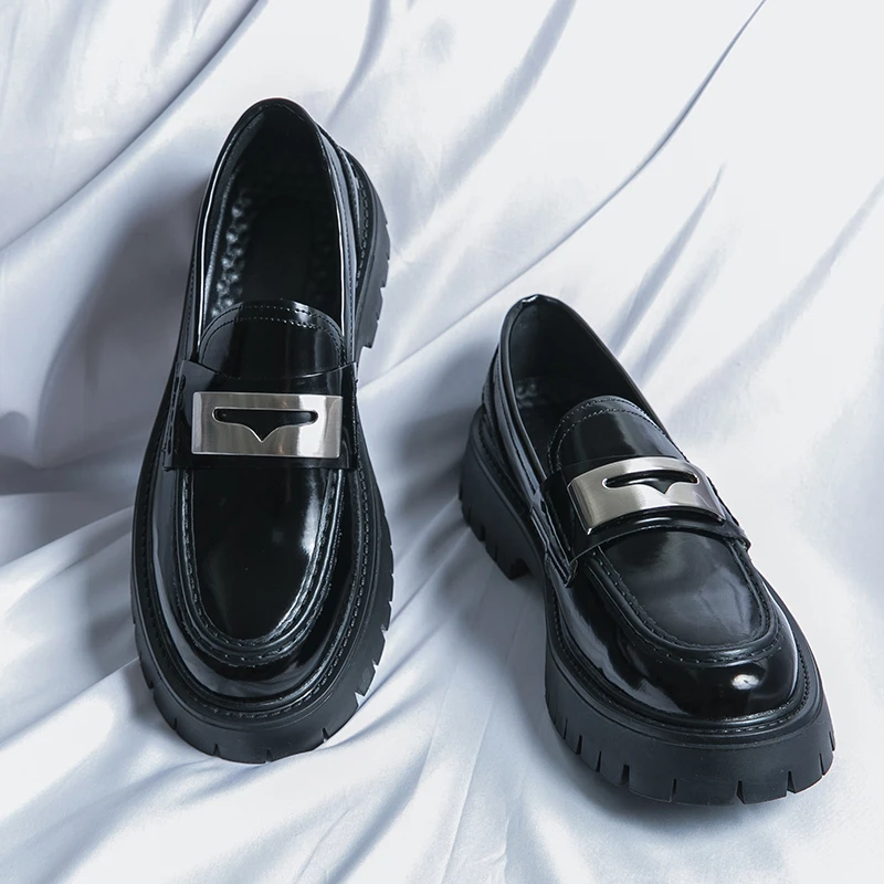 Platform New Men's Dress Leath - Men Shoes Prada avaliação e preço