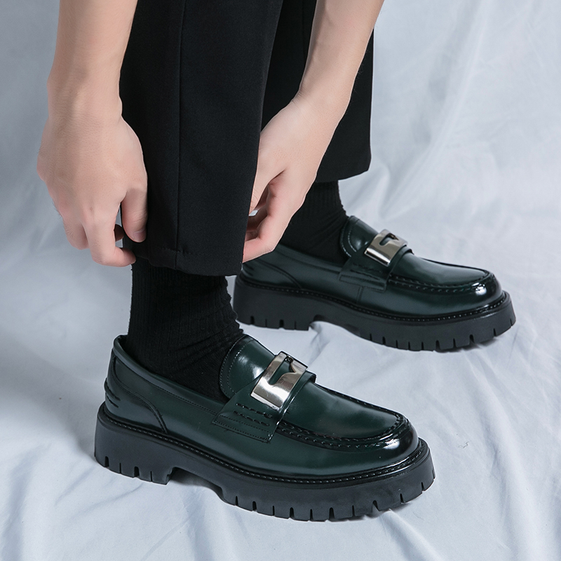 Platform New Men's Dress Leath - Men Shoes Prada avaliação e preço