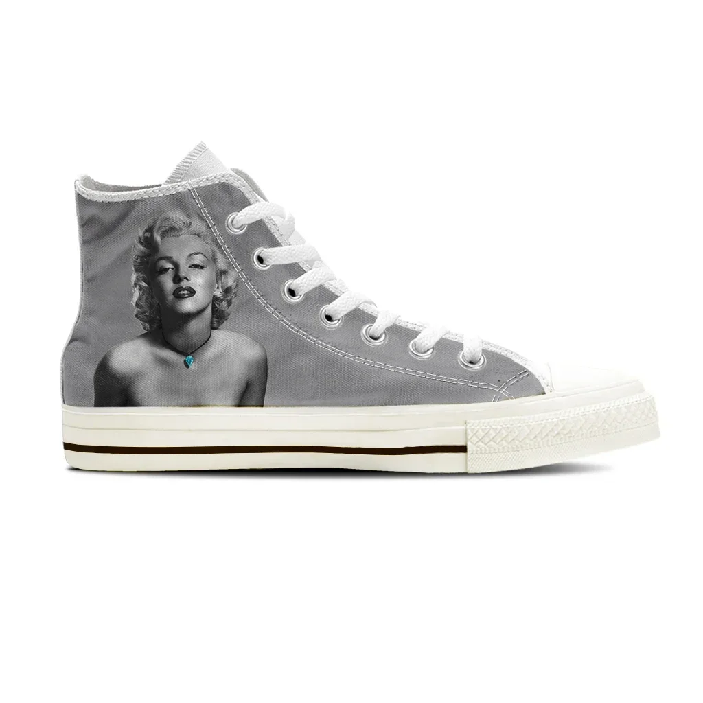New Fashion Female High Top Ca - Canvas Sneaker High avaliação e preço