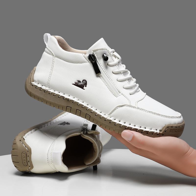 Women's Sneakers Handmade Leat - Men'S Shoes Casual Sneakers avaliação e preço