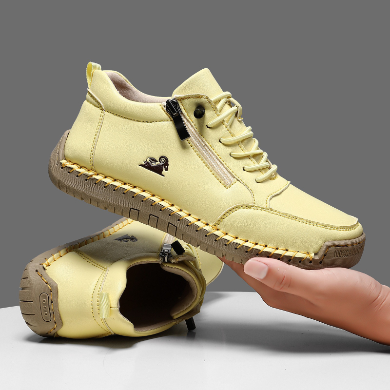 Women's Sneakers Handmade Leat - Men'S Shoes Casual Sneakers avaliação e preço