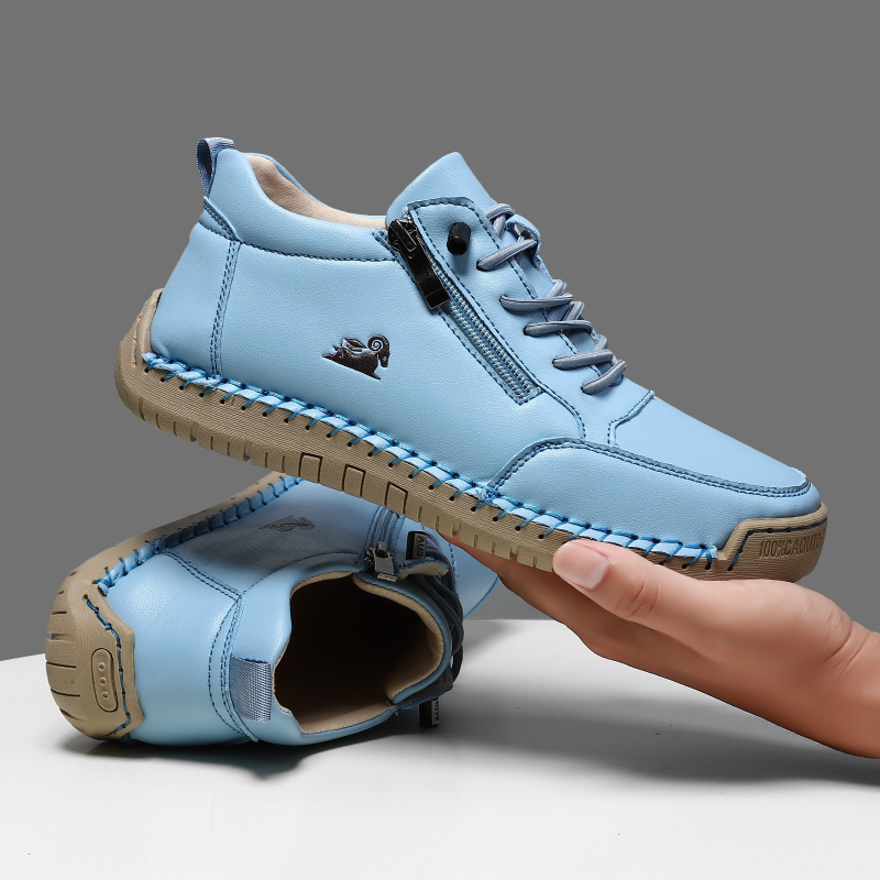 Women's Sneakers Handmade Leat - Men'S Shoes Casual Sneakers avaliação e preço