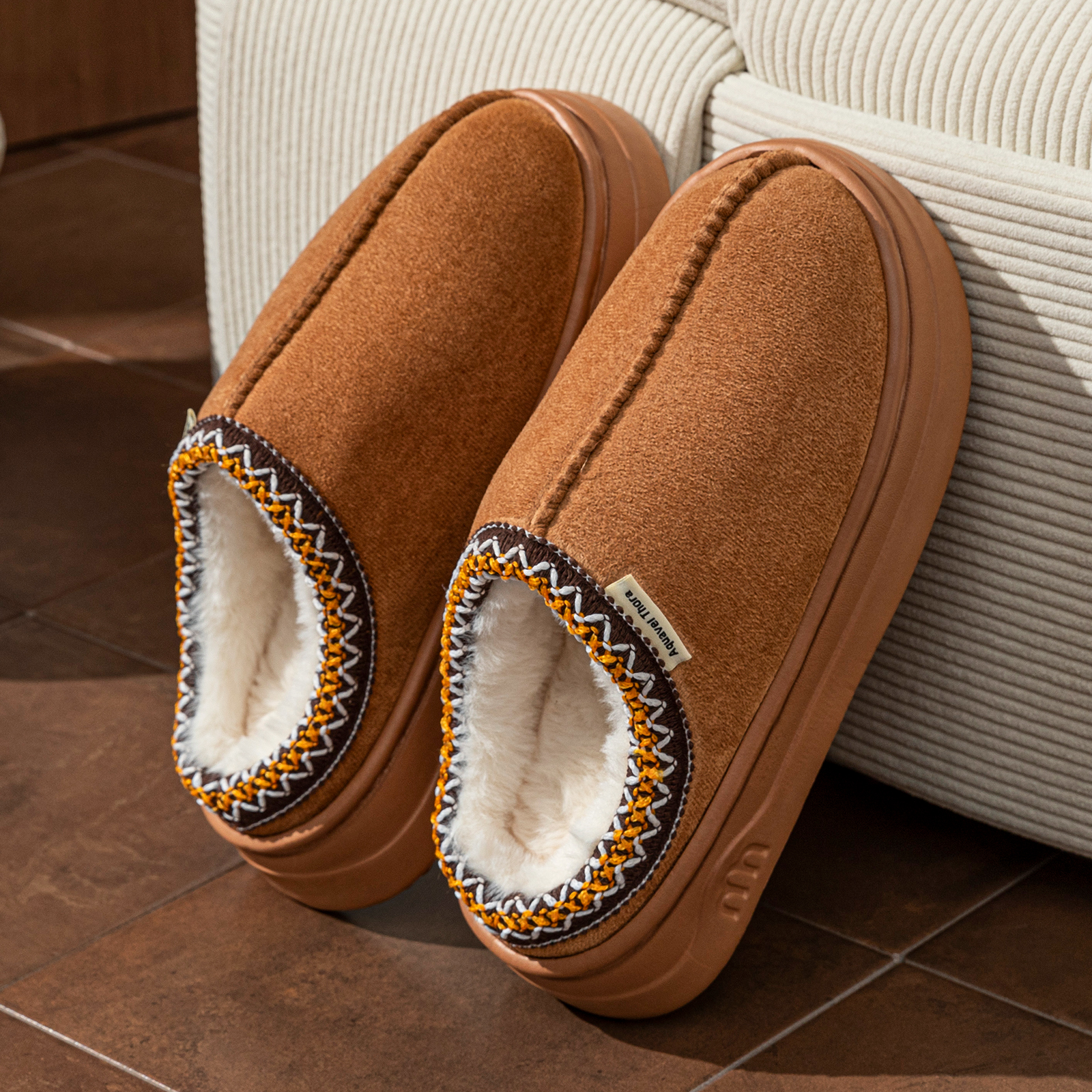 Winter Women's Slippers Boots  - Men'S Shoes Comfort avaliação e preço