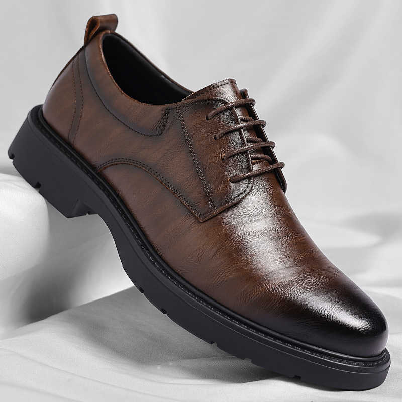 Thick Heeled Fall Road Runner  - Men Shoes Runners avaliação e preço